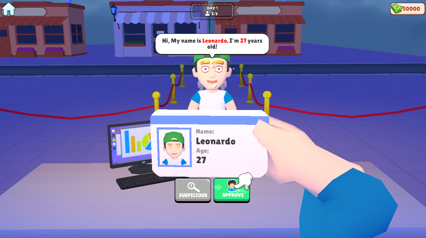 Security Simulator Game Screenshot