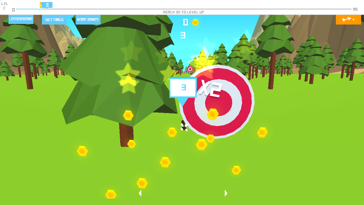 Sky Dart Game Screenshot
